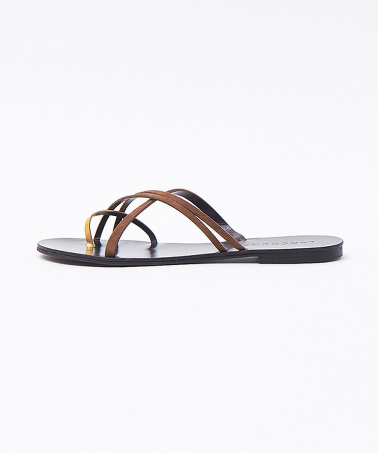 Rouge vif「【LAOCOONTE】Vera Suede サンダル」|サンダル|