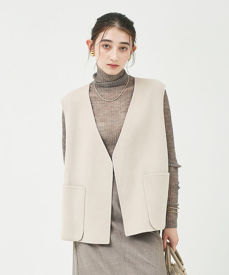 Rouge vif「リバービーバージレ」|ベスト・ジレ|