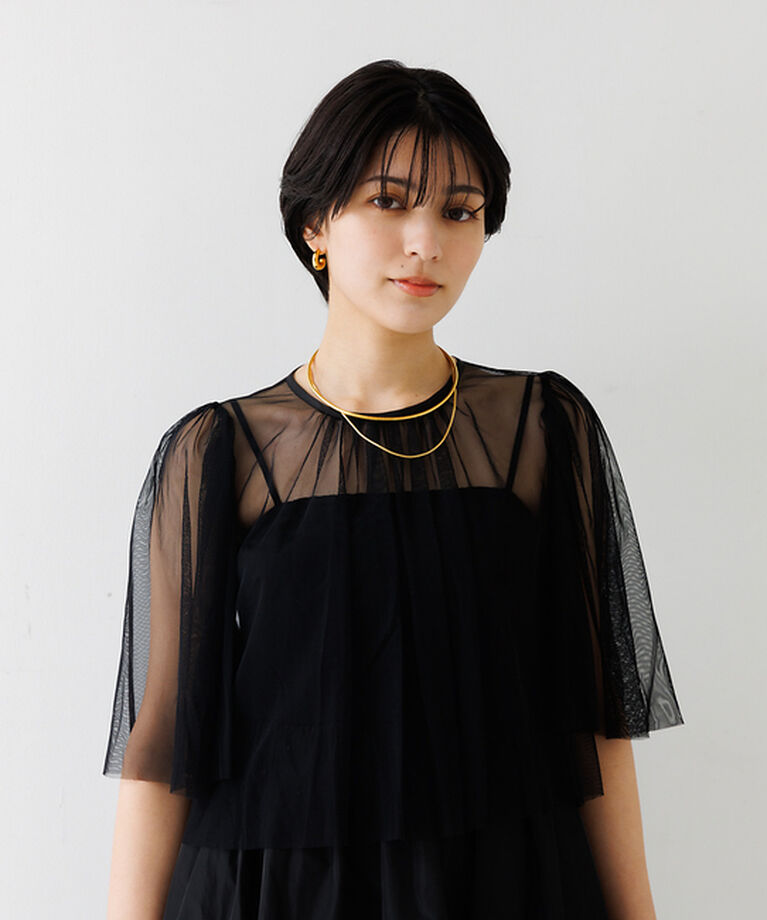 Rouge vif「チュールセット2WAY フレアワンピース」|ワンピース|