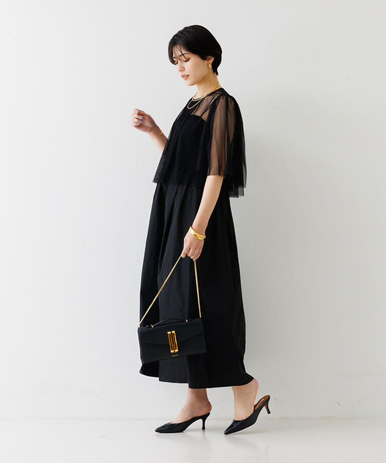 Rouge vif「チュールセット2WAY フレアワンピース」|ワンピース|