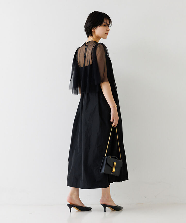 Rouge vif「チュールセット2WAY フレアワンピース」|ワンピース|
