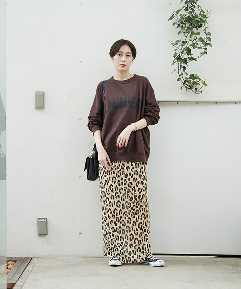 Rouge vif「クルーネックカレッジロゴスウェット」|スウェット・ジャージ|
