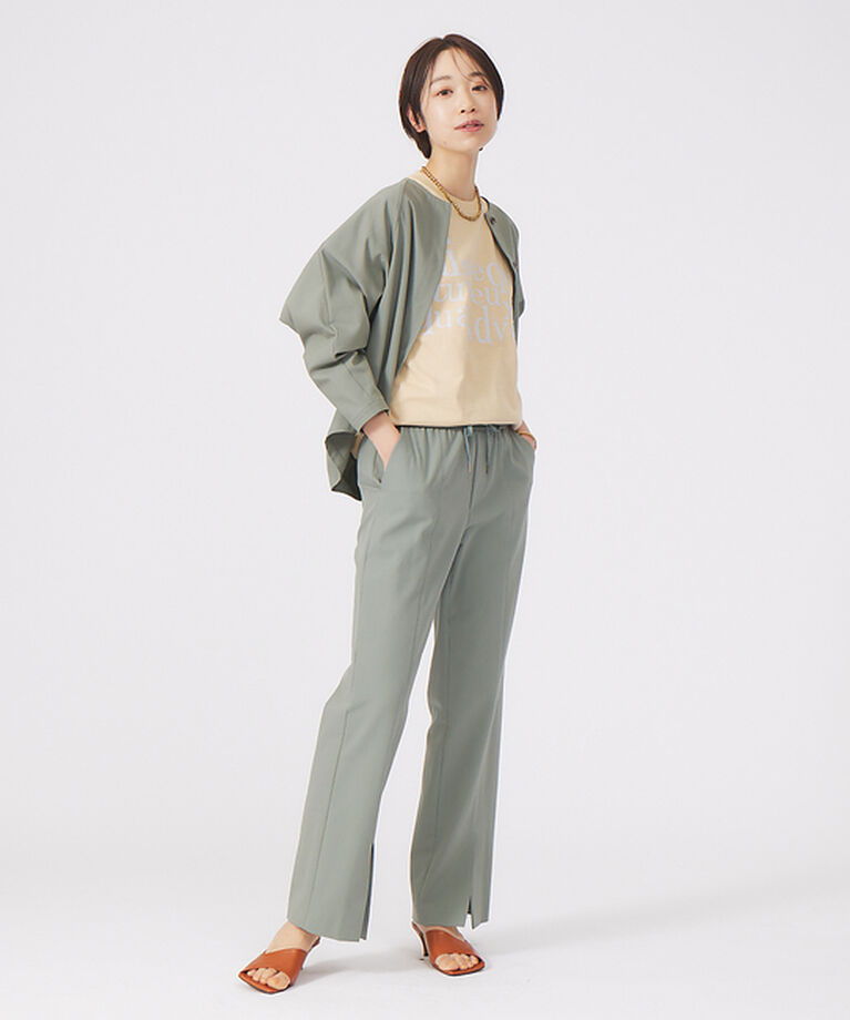 qualite「フロントロゴTシャツ」|Tシャツ・カットソー|