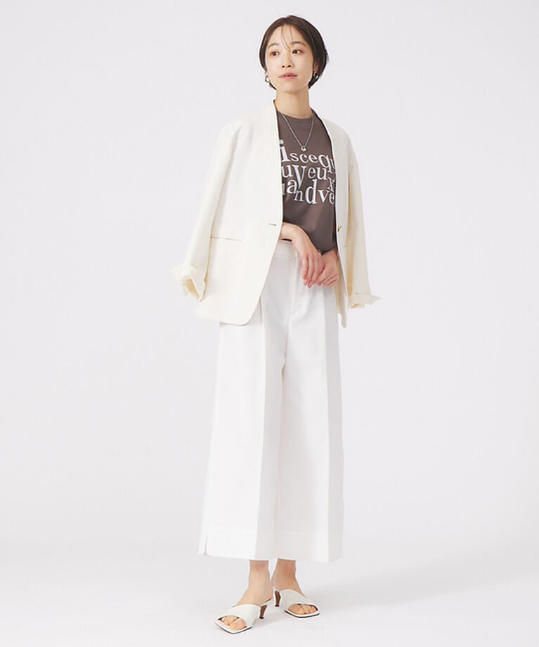 qualite「フロントロゴTシャツ」|Tシャツ・カットソー|