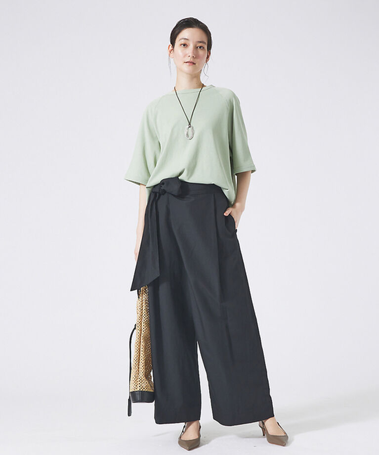 qualite「バックフリルTシャツ」|Tシャツ・カットソー|