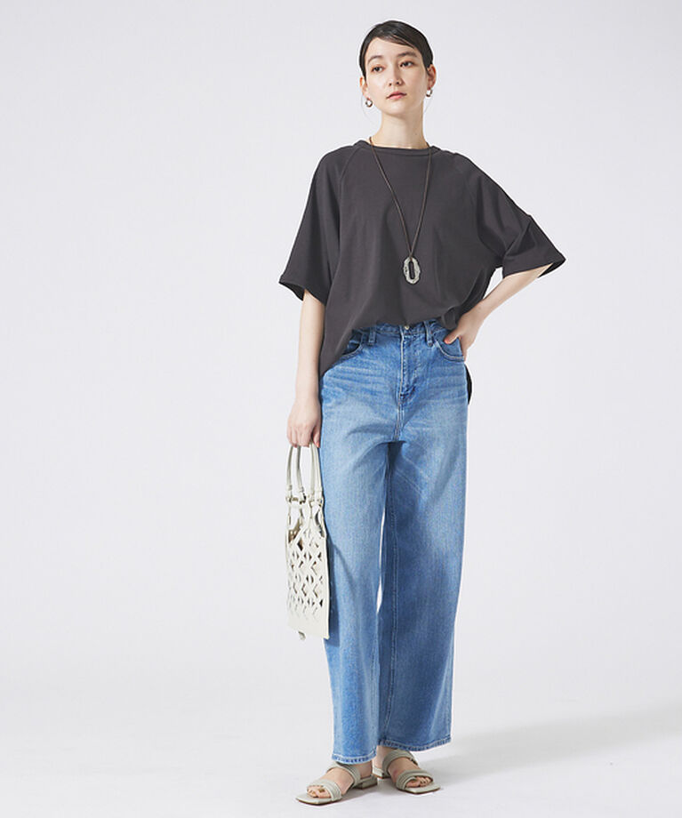qualite「バックフリルTシャツ」|Tシャツ・カットソー|