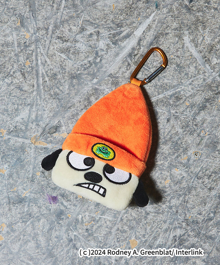 AU BANNISTER「【Parappa The Rapper×LAROUTE】カラビナ付キャラクターポ」|チャーム・キーホルダー|その他