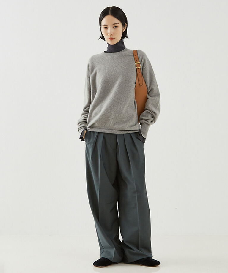 The Store by C' 「【COCUCA】ウールクルーニットプルオーバー」|ニット・セーター|