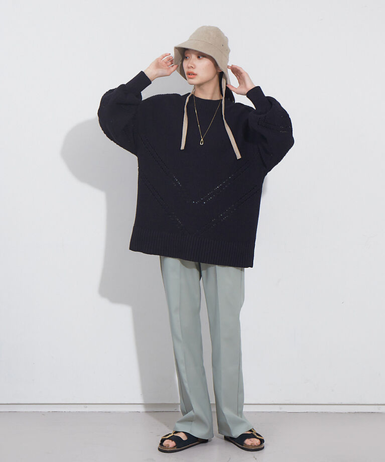 NOMINE「Wrangler×NOMINE別注 イージーパンツ仕様 WRANCHER DRE」|スラックス|