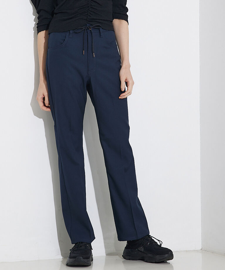 NOMINE「Wrangler×NOMINE別注 イージーパンツ仕様 WRANCHER DRE」|スラックス|ネイビー