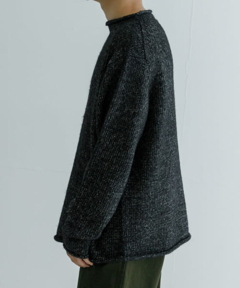 URBAN RESEARCH「UR new basic DENIM LIKE ROLL NECK KNIT」|ニット・セーター|
