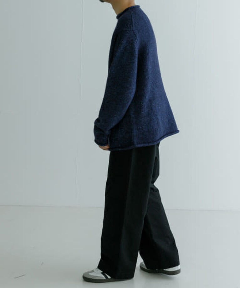 URBAN RESEARCH「UR new basic DENIM LIKE ROLL NECK KNIT」|ニット・セーター|