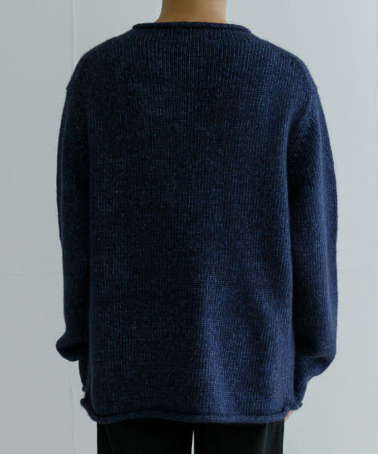 URBAN RESEARCH「UR new basic DENIM LIKE ROLL NECK KNIT」|ニット・セーター|