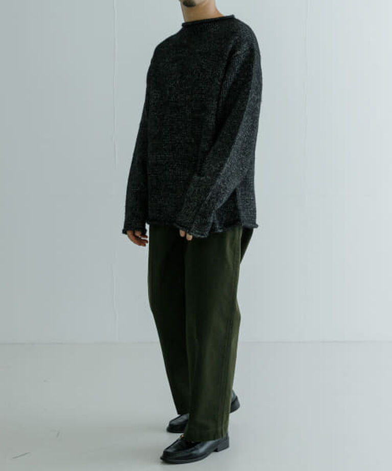 URBAN RESEARCH「UR new basic DENIM LIKE ROLL NECK KNIT」|ニット・セーター|