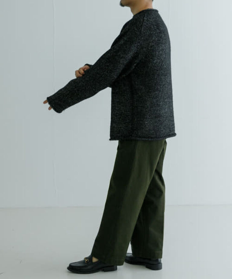 URBAN RESEARCH「UR new basic DENIM LIKE ROLL NECK KNIT」|ニット・セーター|