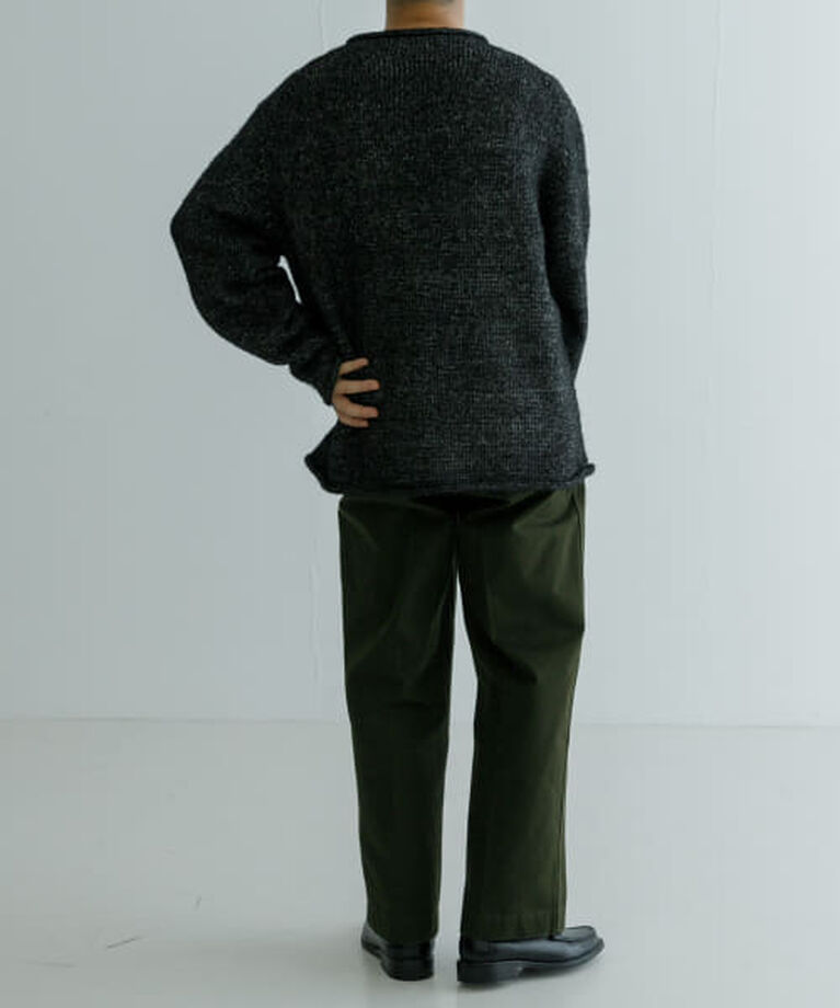 URBAN RESEARCH「UR new basic DENIM LIKE ROLL NECK KNIT」|ニット・セーター|