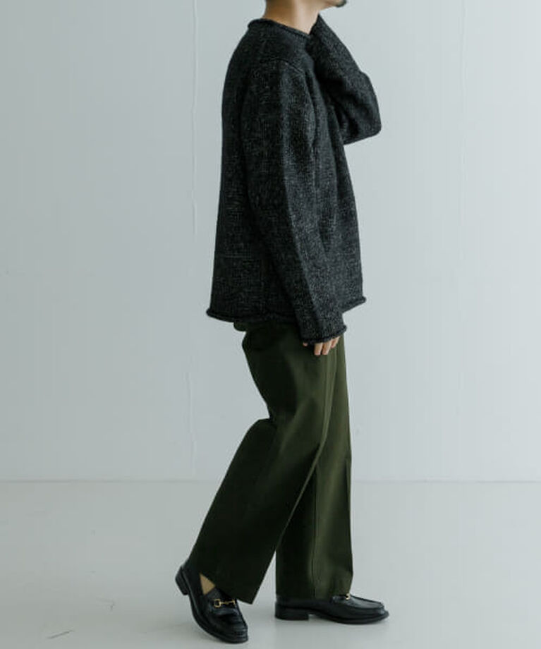 URBAN RESEARCH「UR new basic DENIM LIKE ROLL NECK KNIT」|ニット・セーター|