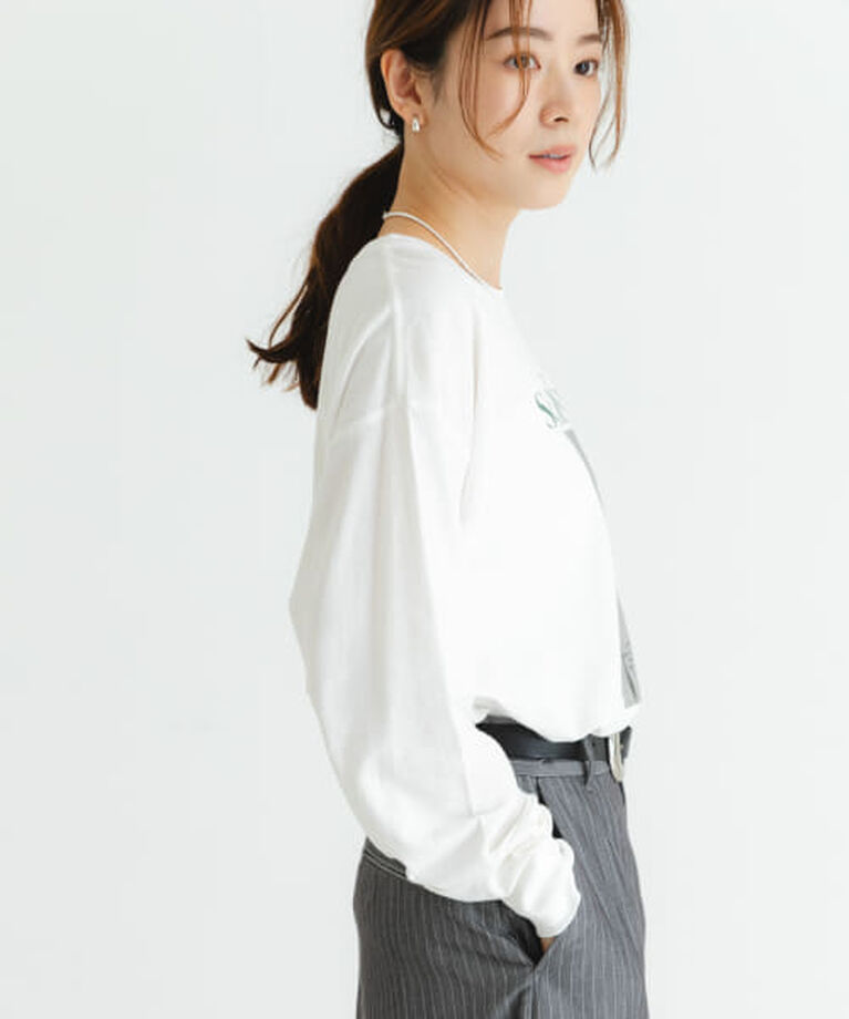 URBAN RESEARCH「UR グラフィックロングスリーブカットソー」|Tシャツ・カットソー|