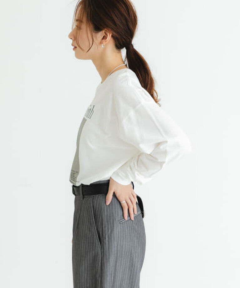 URBAN RESEARCH「UR グラフィックロングスリーブカットソー」|Tシャツ・カットソー|