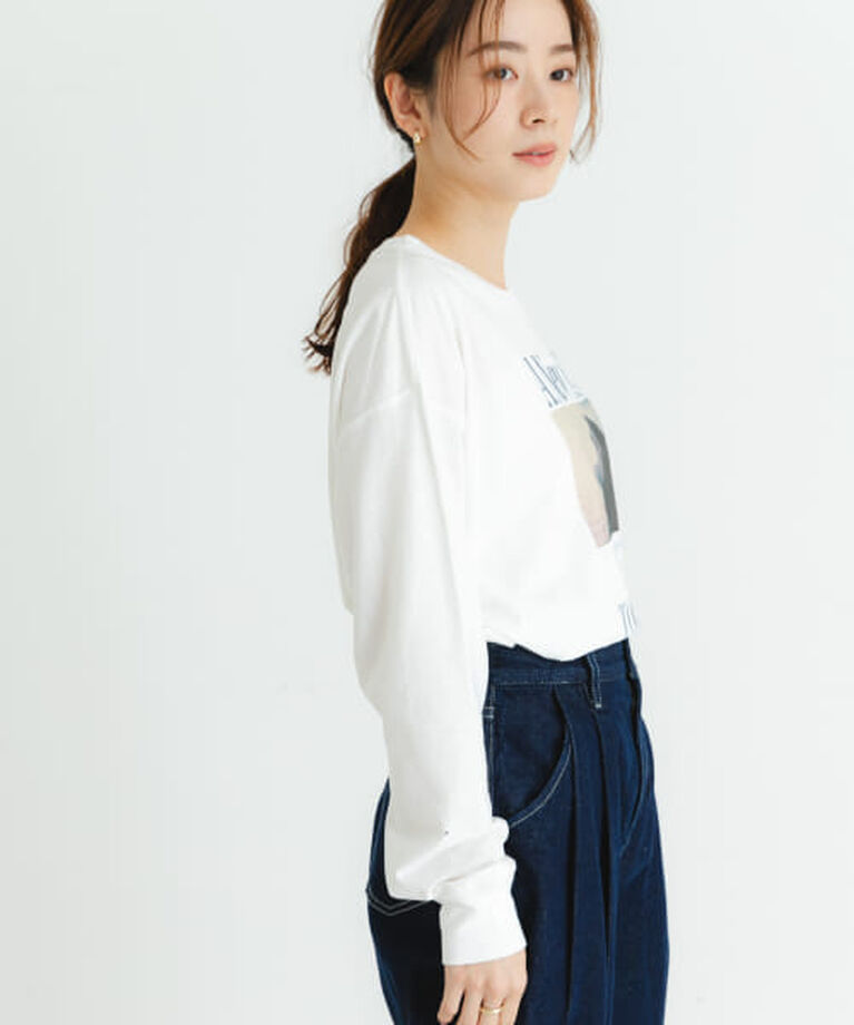 URBAN RESEARCH「UR グラフィックロングスリーブカットソー」|Tシャツ・カットソー|