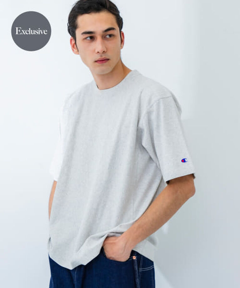 URBAN RESEARCH「UR 『別注』Champion×UR　USA Fit Short-Sleeve T-shirts」|Tシャツ・カットソー|OATMEAL