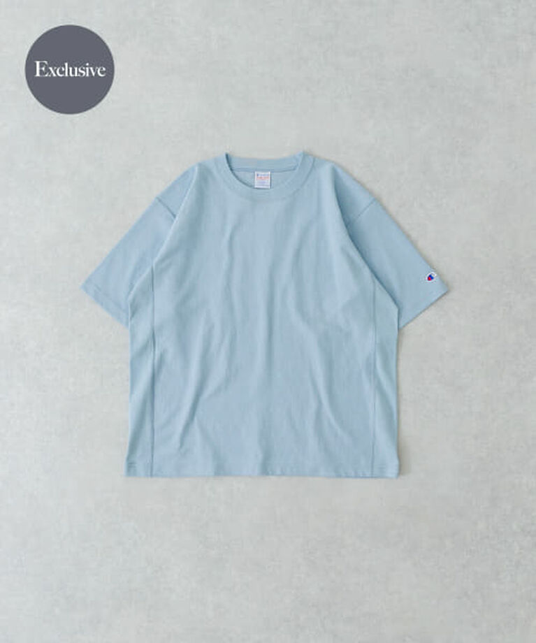 URBAN RESEARCH「UR 『別注』Champion×UR　USA Fit Short-Sleeve T-shirts」|Tシャツ・カットソー|BLUE