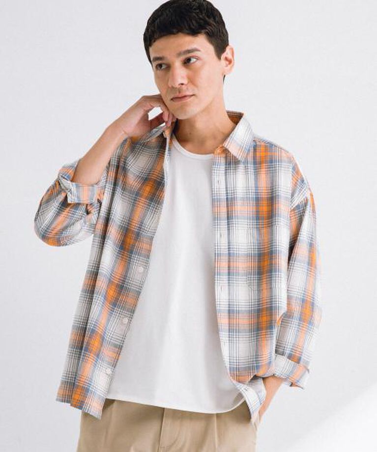 Sonny Label 「Sonny Label リラックスフィットチェックレギュラーシャツ」|シャツ・ブラウス|