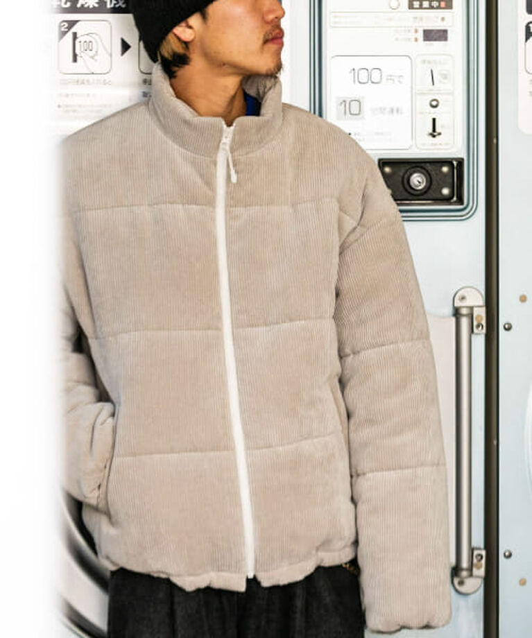 SENSE OF PLACE by URBAN RESEARCH「SENSE OF PLACE パデットドローコードツキブルゾン B」|ダウン|