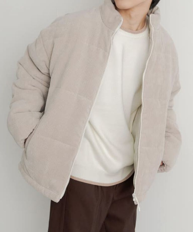 SENSE OF PLACE by URBAN RESEARCH「SENSE OF PLACE パデットドローコードツキブルゾン B」|ダウン|