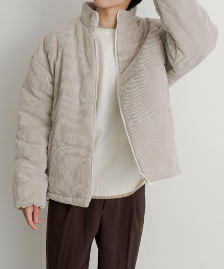 SENSE OF PLACE by URBAN RESEARCH「SENSE OF PLACE パデットドローコードツキブルゾン B」|ダウン|