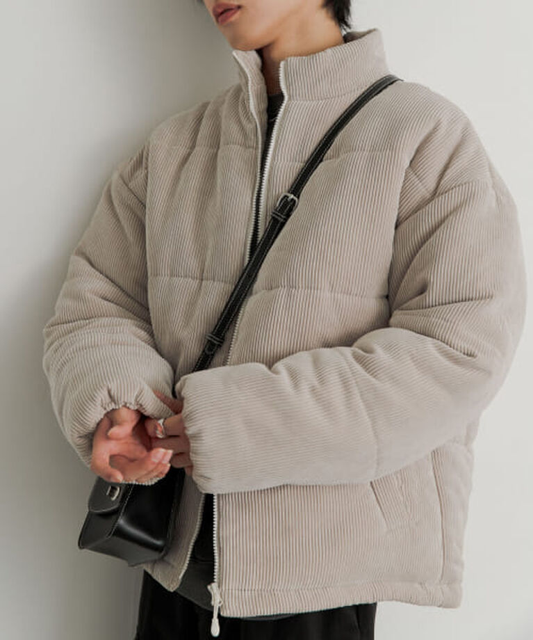 SENSE OF PLACE by URBAN RESEARCH「SENSE OF PLACE パデットドローコードツキブルゾン B」|ダウン|