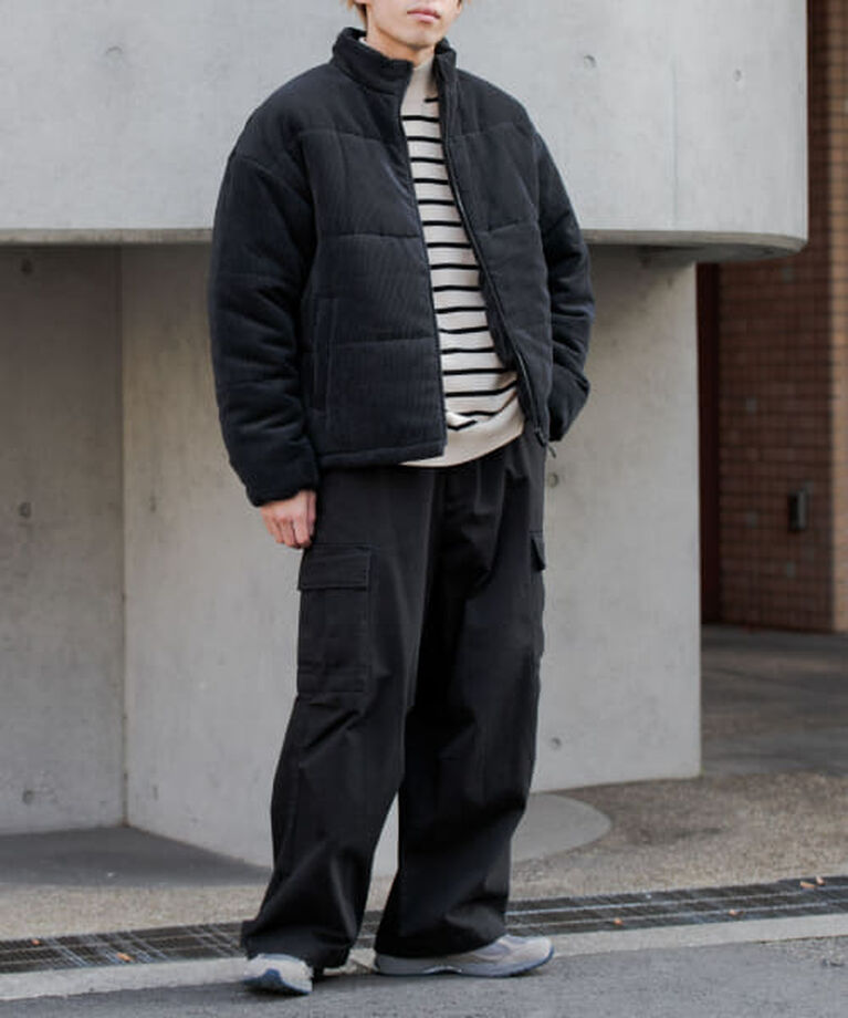 SENSE OF PLACE by URBAN RESEARCH「SENSE OF PLACE パデットドローコードツキブルゾン B」|ダウン|