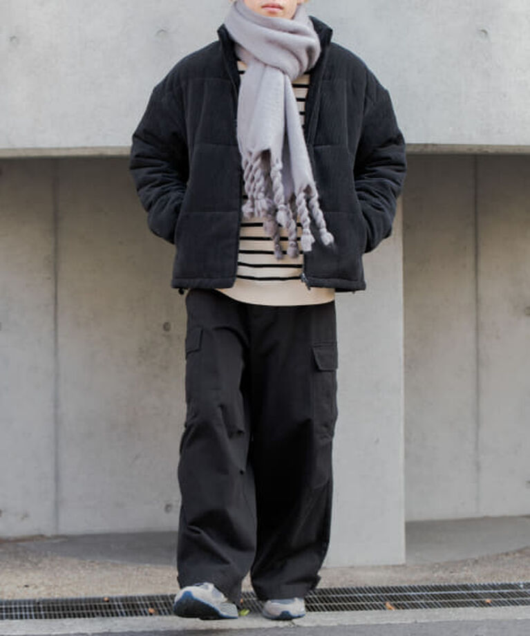 SENSE OF PLACE by URBAN RESEARCH「SENSE OF PLACE パデットドローコードツキブルゾン B」|ダウン|