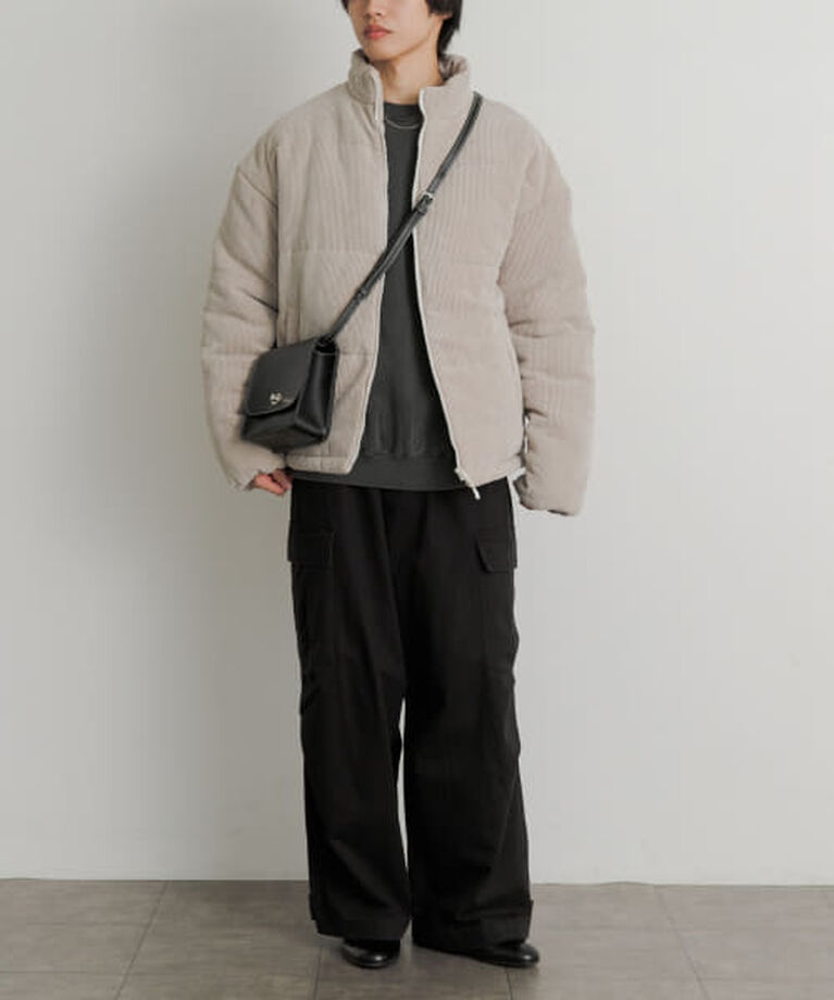 SENSE OF PLACE by URBAN RESEARCH「SENSE OF PLACE パデットドローコードツキブルゾン B」|ダウン|