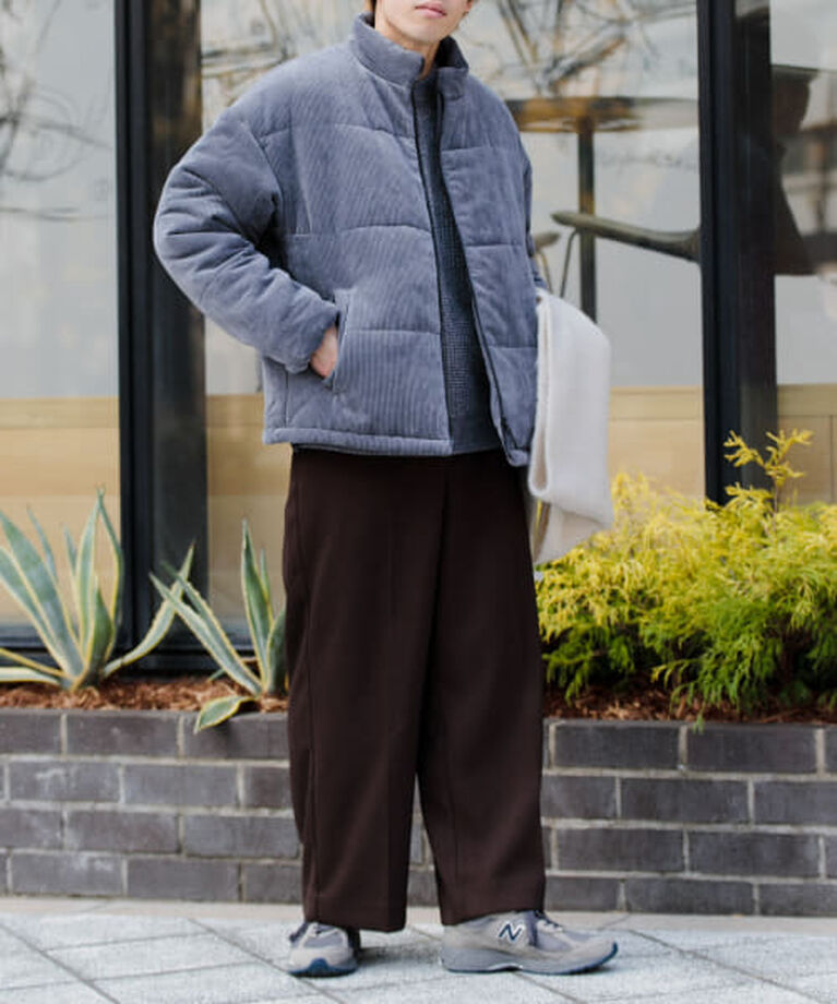 SENSE OF PLACE by URBAN RESEARCH「SENSE OF PLACE パデットドローコードツキブルゾン B」|ダウン|