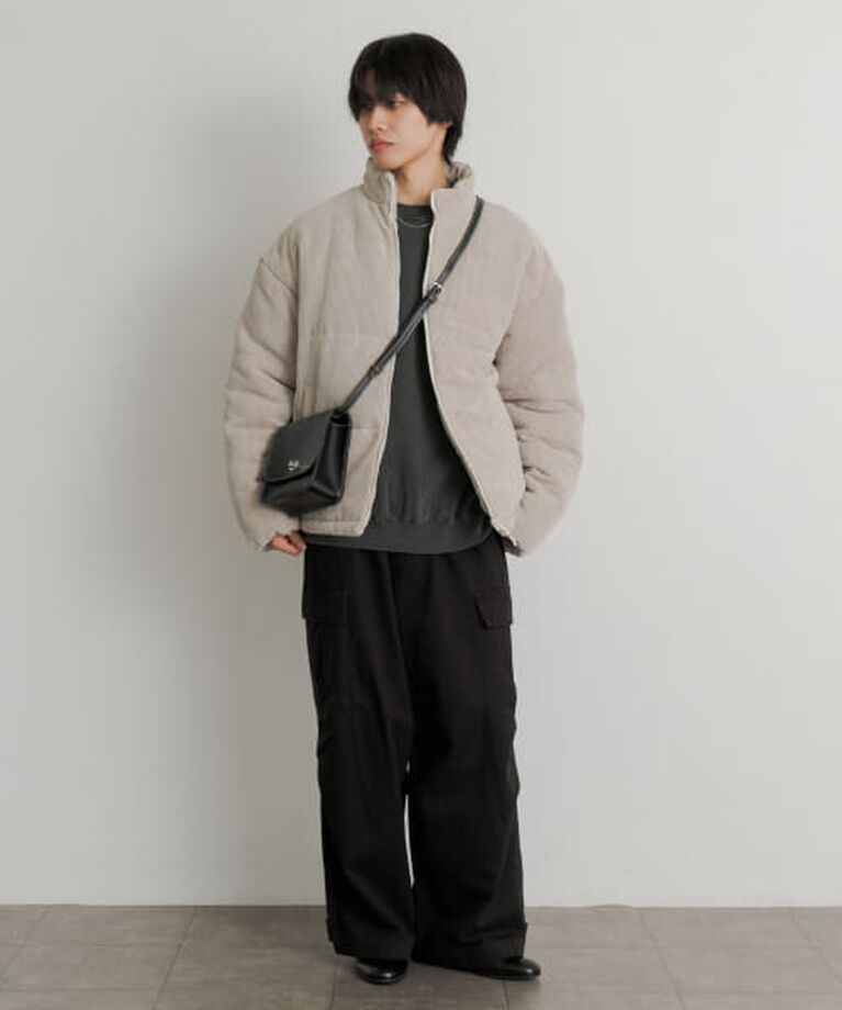 SENSE OF PLACE by URBAN RESEARCH「SENSE OF PLACE パデットドローコードツキブルゾン B」|ダウン|