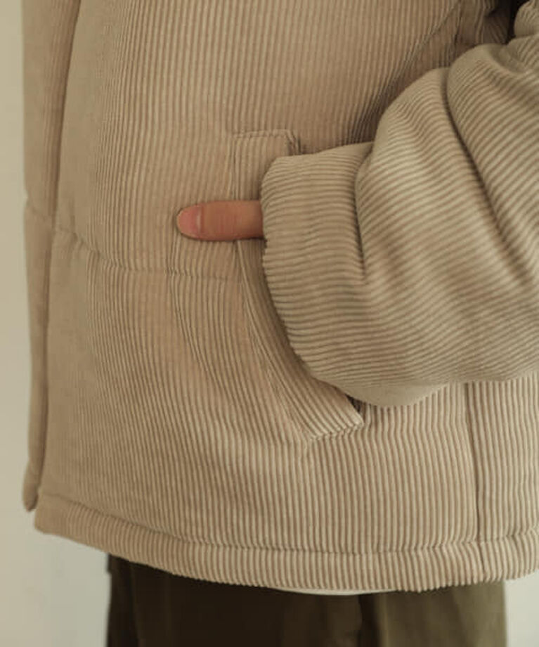 SENSE OF PLACE by URBAN RESEARCH「SENSE OF PLACE パデットドローコードツキブルゾン B」|ダウン|