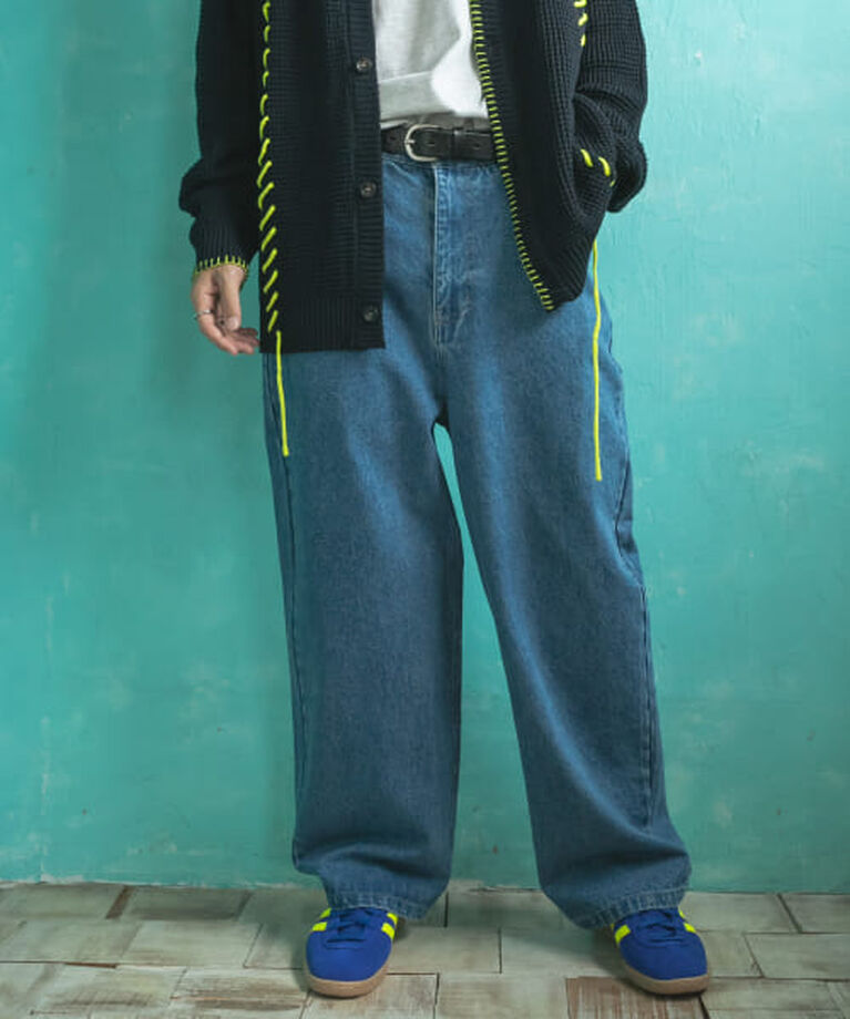 SENSE OF PLACE by URBAN RESEARCH「SENSE OF PLACE ストレートデニムパンツ」|デニム|L.INDIGO