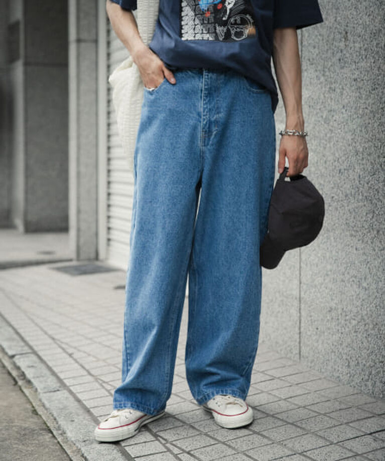 SENSE OF PLACE by URBAN RESEARCH「SENSE OF PLACE ストレートデニムパンツ」|デニム|