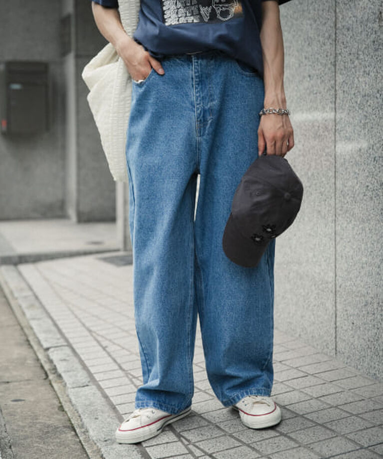 SENSE OF PLACE by URBAN RESEARCH「SENSE OF PLACE ストレートデニムパンツ」|デニム|