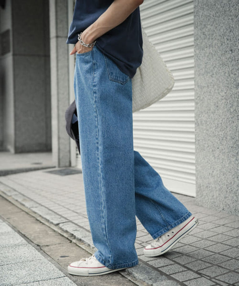 SENSE OF PLACE by URBAN RESEARCH「SENSE OF PLACE ストレートデニムパンツ」|デニム|