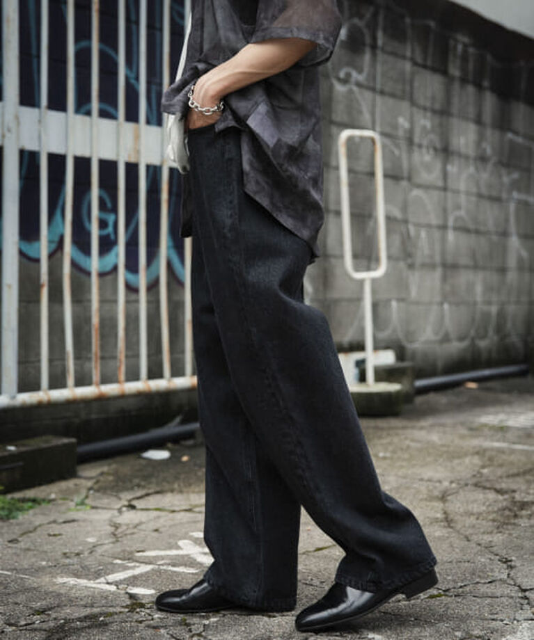 SENSE OF PLACE by URBAN RESEARCH「SENSE OF PLACE ストレートデニムパンツ」|デニム|