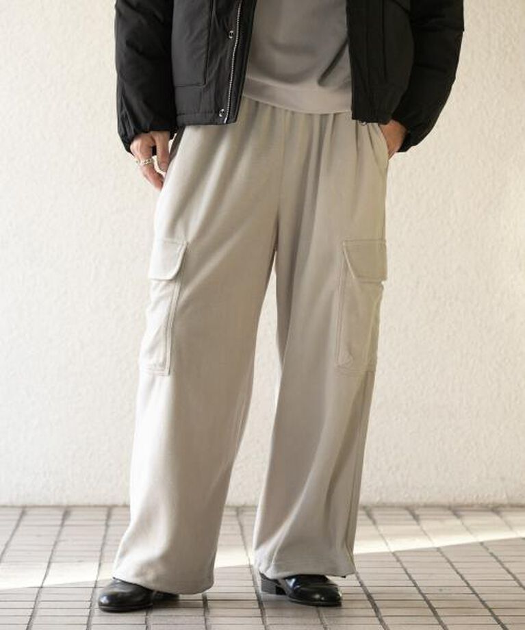SENSE OF PLACE by URBAN RESEARCH「SENSE OF PLACE フリースカーゴパンツ」|その他|