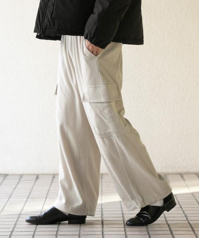 SENSE OF PLACE by URBAN RESEARCH「SENSE OF PLACE フリースカーゴパンツ」|その他|