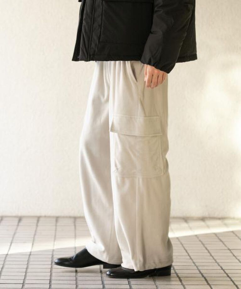 SENSE OF PLACE by URBAN RESEARCH「SENSE OF PLACE フリースカーゴパンツ」|その他|