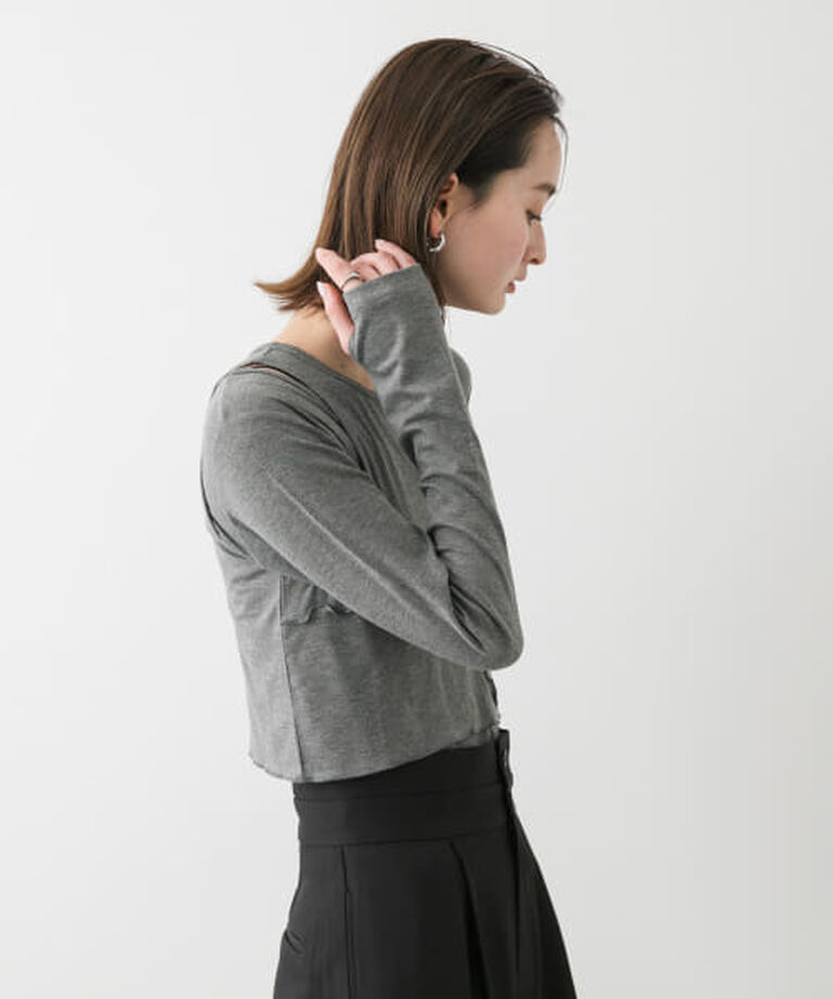 SENSE OF PLACE by URBAN RESEARCH「SENSE OF PLACE 2Pレイヤードメロートップ」|Tシャツ・カットソー|