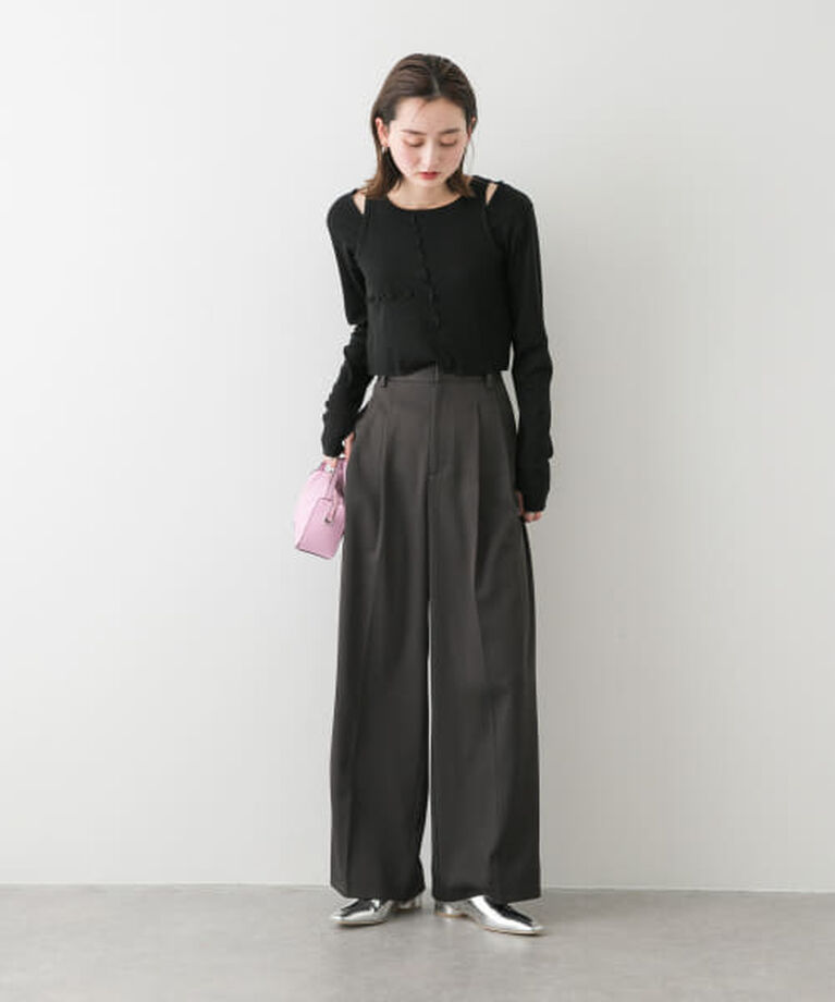 SENSE OF PLACE by URBAN RESEARCH「SENSE OF PLACE 2Pレイヤードメロートップ」|Tシャツ・カットソー|