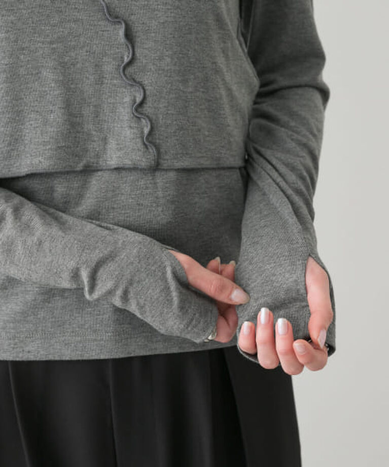 SENSE OF PLACE by URBAN RESEARCH「SENSE OF PLACE 2Pレイヤードメロートップ」|Tシャツ・カットソー|