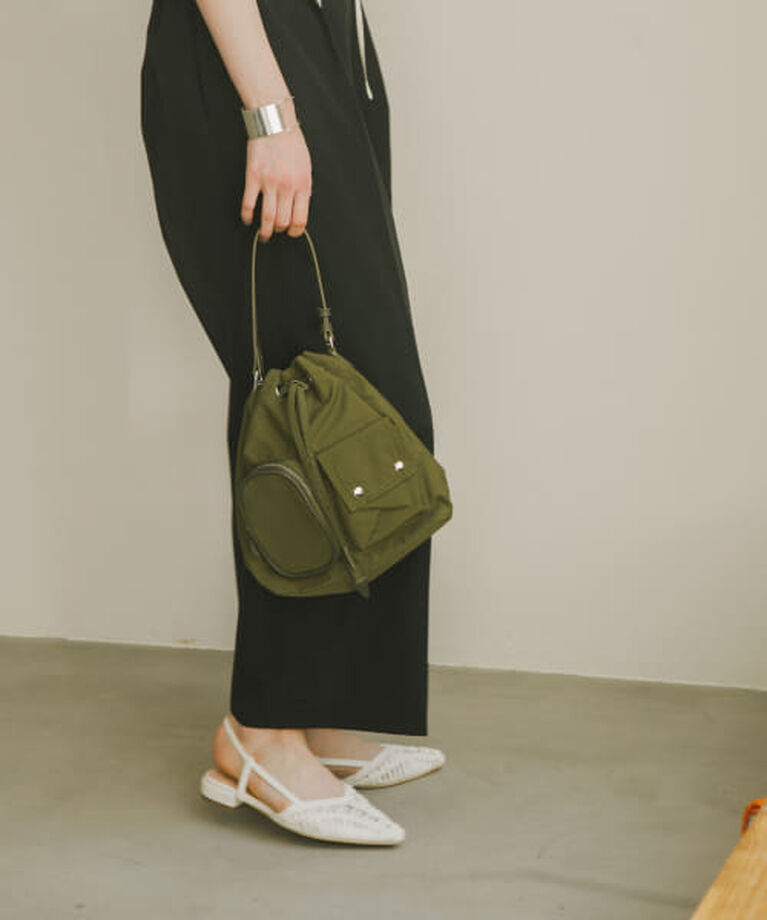 SENSE OF PLACE by URBAN RESEARCH「SENSE OF PLACE 撥水2WAYマルチポケットナイロンバッグ」|その他|KHAKI