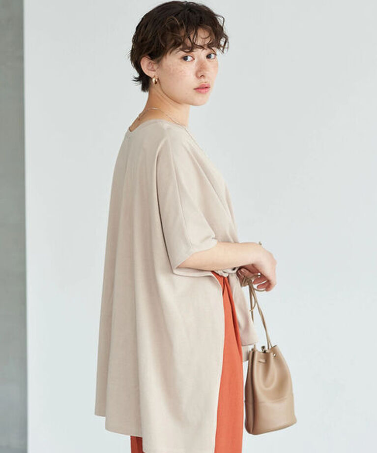 earth music&ecology「マルチWAYセンタースリットプルオーバー」|Tシャツ・カットソー|